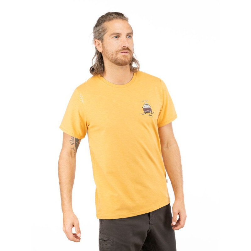 E CIAO-OCHRE-XXS pánské tričko okrové