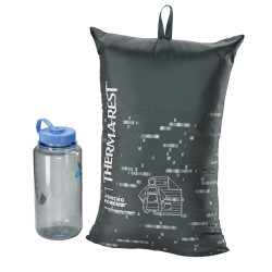 HONCHO PONCHO Black Forest Print eraLoftové pončo černé