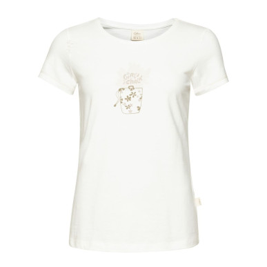 GANDIA GIRLS TALK CHALK-WHITE-36 dámské tričko bílé