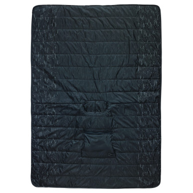 HONCHO PONCHO Black Forest Print eraLoftové pončo černé