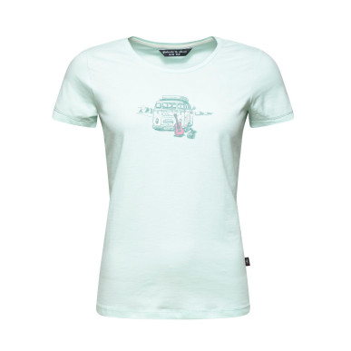 GANDIA OUT IN NATURE-AQUA-40 dámské tričko jasně tyrkysové