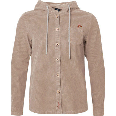 FENDELS-DARK SAND-40 dámská košile tmavě písková