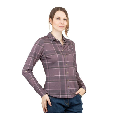 SIMILAUN 2.0-DARK VIOLET-48 dámská košile tmavě fialová