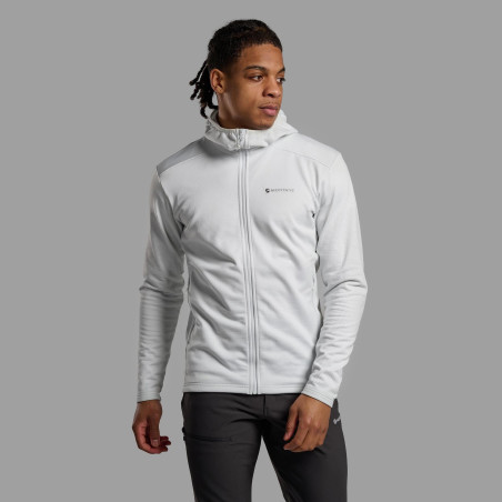 PROTIUM HOODIE-POWDER-XL pánská mikina bílá