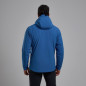KHAMSIN HOODIE-NEPTUNE BLUE-M pánská bunda modrá