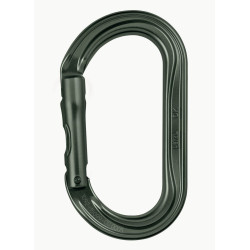 OK GREEN karabina ovál bez pojistky zámku zelená