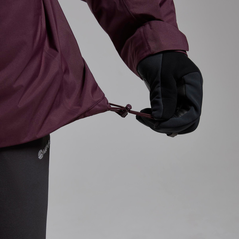 DUALITY JACKET-DARK GARNET-S pánská bunda hnědofialová