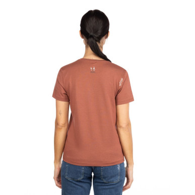 ISEO OUT IN NATURE-BRICK-32 dámské tričko cihlové