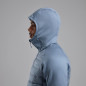 COMPOSITE HOODIE-STONE BLUE-M pánská bunda šedomodrá COMPOSITE HOODIE-STONE BLUE-M pánská bunda šedomodrá