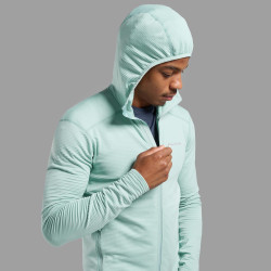 PROTIUM LITE HOODIE-SEA MIST-XL pánská mikina mentolová