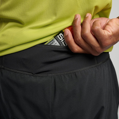 SLIPSTREAM 5" SHORTS-BLACK-L pánské kraťasy černé