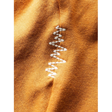 OUT OF ORDER-ORANGE BROWN-XXL pánské tričko oranžovo hnědé