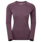 FEM DART LONG SLEEVE T-SHIRT-MULBERRY-UK18/XXL dámské triko dlouhý ruk. hnědofialové