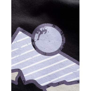 ISEO MOUNTAIN LOGO-BLACK-40 dámské tričko černé