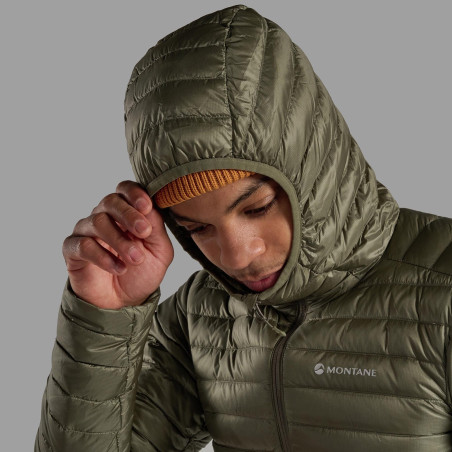 ANTI-FREEZE LITE HOODIE-CAPER-S pánská bunda olivová