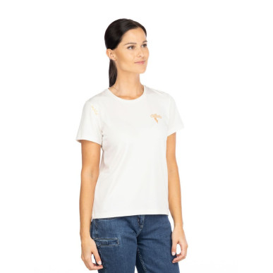 ISEO MOUNTAIN LOGO-WHITE-36 dámské tričko bílé