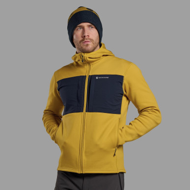 FURY XT HOODIE-GINKGO GOLD-XXL pánská mikina žlutá