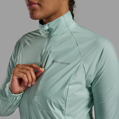 FEM FEATHERLITE JACKET-SEA MIST-UK6/XXS dámská bunda mentolová