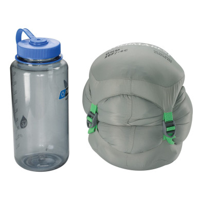 OHM 20F/-6 Long Balsam péřový spacák bez kapuce šedý