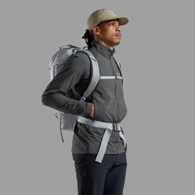 TENACITY NANO JACKET-MIDNIGHT GREY-S pánská bunda tmavě šedá