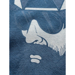 EXPLORER-DARK BLUE-XXS pánské tričko tmavě modré