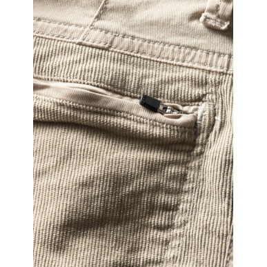 ROFAN 2.0 (CORD MIX)-DARK SAND-XXL pánské kraťasy tmavě pískové
