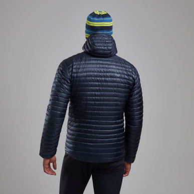 ALPINE 850 NANO HOODIE-ECLIPSE BLUE-S pánská bunda modrá