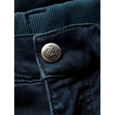 BANFF-DENIM DARK BLUE-XXS pánské 3/4 kalhoty tmavě modré denim