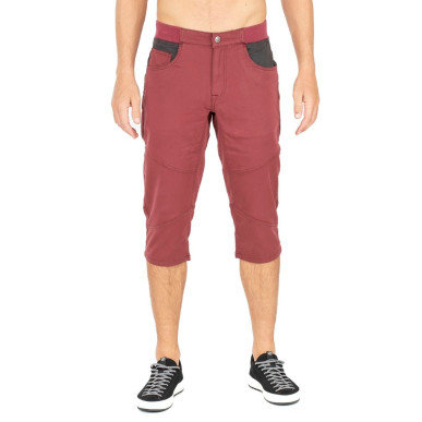 BANFF-DARK RED-XXL pánské 3/4 kalhoty tmavě červené