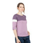 BALANCED-DARK VIOLET-38 dámské tričko s dlouhým rukávem tmavě fialové BALANCED-DARK VIOLET-38 dámské tričko s dlouhým rukávem tmavě fialové