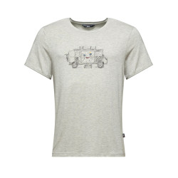 VAN LIFE-BEIGE MELANGE-XL pánské tričko béžové