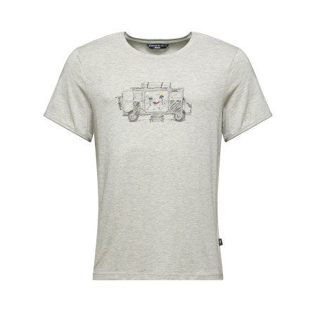 VAN LIFE-BEIGE MELANGE-XL pánské tričko béžové