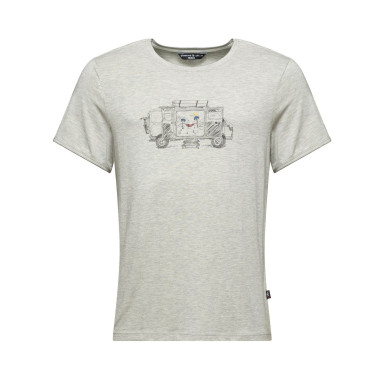 VAN LIFE-BEIGE MELANGE-XL pánské tričko béžové