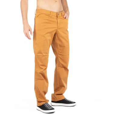 SQUAMISH-DARK CURRY-S pánské kalhoty tmavé kari