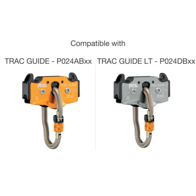černý náhradní díl pro kladky TRAC - 2 ks v balení