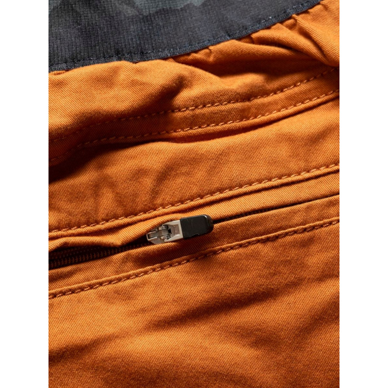 WILDER KAISER-ORANGE BROWN-S pánské 3/4 kalhoty oranžovo hnědé