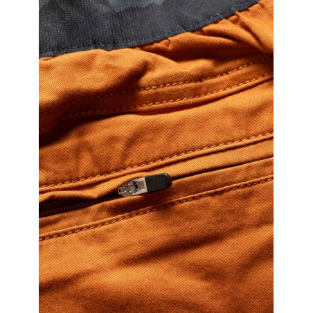 WILDER KAISER-ORANGE BROWN-S pánské 3/4 kalhoty oranžovo hnědé