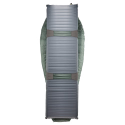 QUESTAR 0F/-18C Regular Balsam péřový spacák šedozelený