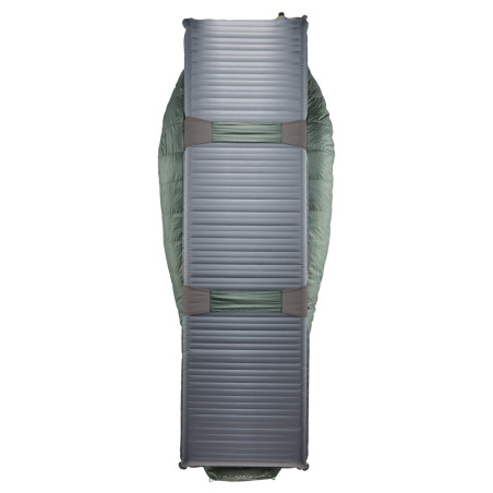 QUESTAR 0F/-18C Regular Balsam péřový spacák šedozelený