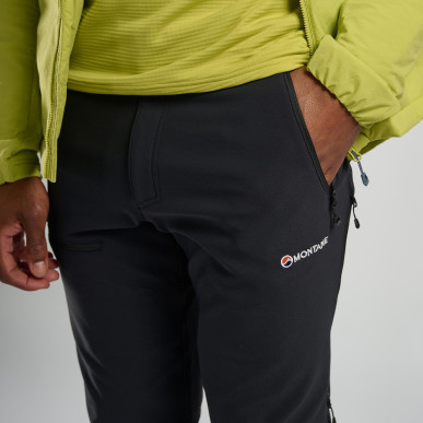 DYNAMIC XT PANTS-REG LEG-BLACK-38/XXL pánské kalhoty černé