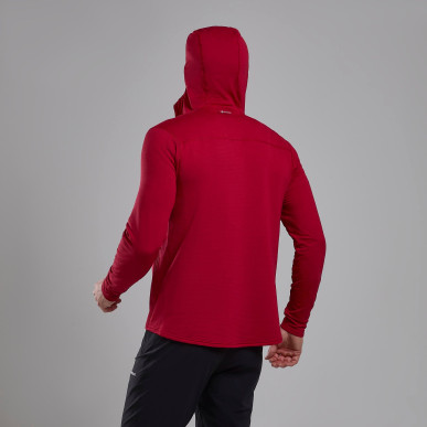 PROTIUM LITE HOODIE-ACER RED-XXL pánská mikina tmavě červená