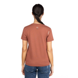 ISEO OUT IN NATURE-BRICK-48 dámské tričko cihlové