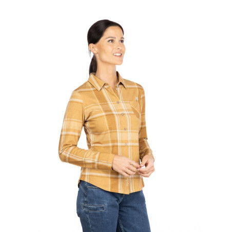 SIMILAUN 2.0-OCHRE-38 dámská košile okrová
