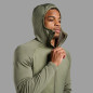 SIROCCO LITE HOODIE-CAPER-XXL pánská bunda olivová