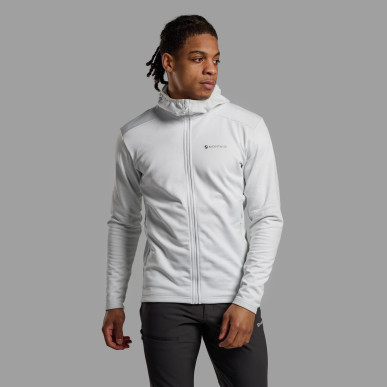 PROTIUM HOODIE-POWDER-XXL pánská mikina bílá