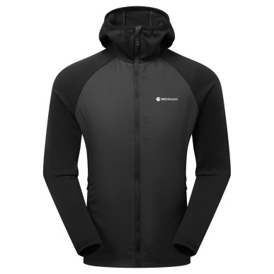SIROCCO LITE HOODIE-BLACK-M pánská bunda černá
