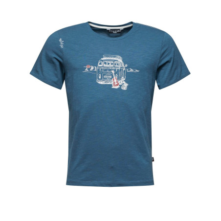 OUT IN NATURE-DARK BLUE-M pánské tričko tmavě modré