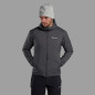 SIROCCO HOODIE-MIDNIGHT GREY-XL pánská bunda tmavě šedá