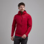 FURY XT HOODIE-ACER RED-M pánská mikina tmavě červená FURY XT HOODIE-ACER RED-M pánská mikina tmavě červená