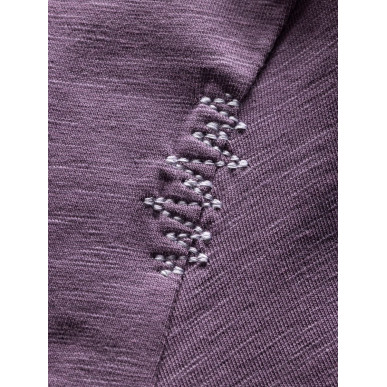 GANDIA MOUNTAINBIKE FLOWERS-DARK VIOLET-34 dámské tričko tmavě fialové